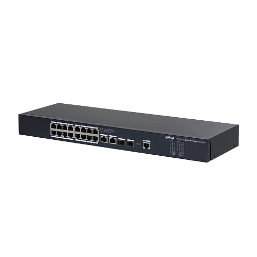 DH-SG4020 16-портовый управляемый (L2) гигабитный коммутатор Ethernet